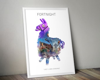 Fortnite Poster Etsy - fortnite a3 art print