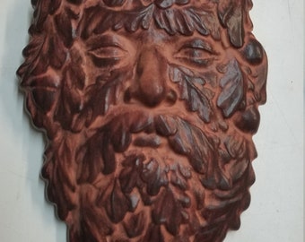 Großer Grüner Mann Natur Blatt Mann Beschützer des Waldes