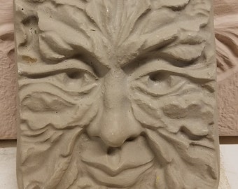 Green Man Concrete Leaf Man Garden Art Nature