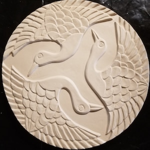 REGULARNA GRUBOŚĆ Celtyckie Żurawie Steppingstones Garden Patio Decor