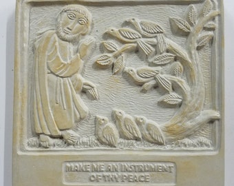 St. Francis Plaque