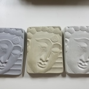 Buddha Gesicht Wandbehang
