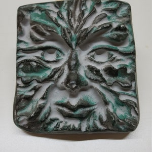 Green Man Concrete Leaf Man Garden Art Nature