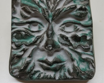 Green Man Concrete Leaf Man Garden Art Nature