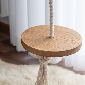 Huśtawka okrągła dla dzieci, balansuj, baw się and huśtaj się! Swing for kids! home swing, cotton rope, wedding decoration, boho, gift, prop