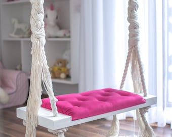 OhSwing BIG Swing 70 x 25 cm for children! Swing for kids. Hustawka dla dzieci.