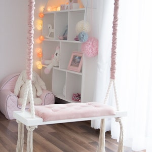 Swing LARGE OhSwing 70x25 - Pink Glamor. For children!