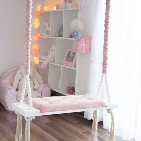 Balançoire LARGE OhSwing 70x25 - Pink Glamour. Pour les enfants!