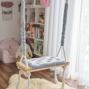 Swing MEDIUM OhSwing 60x25 Glamor. For children! Kids, rock, fun! Hustawka dla dzieci! oho swing, scandi, gift, outside