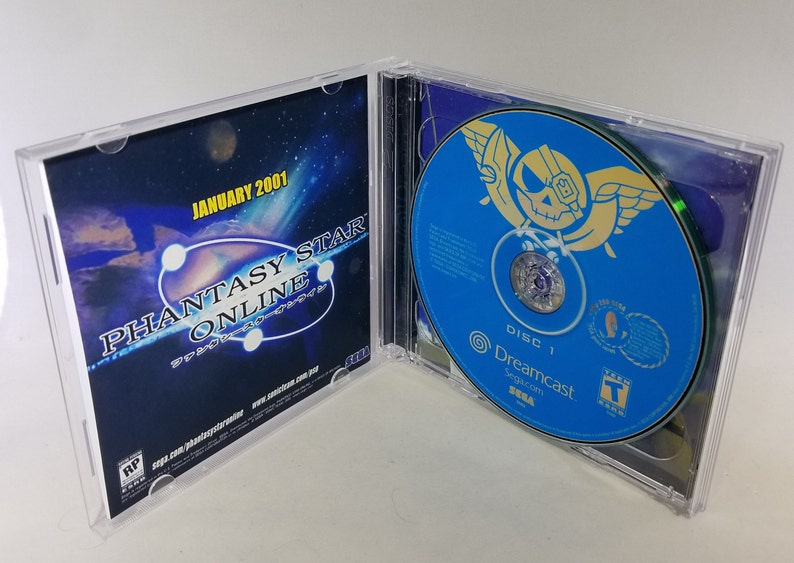 Cover -- Case Insert VGA compatible -- Discs Skies of Arcadia Reproduction for Sega Dreamcast