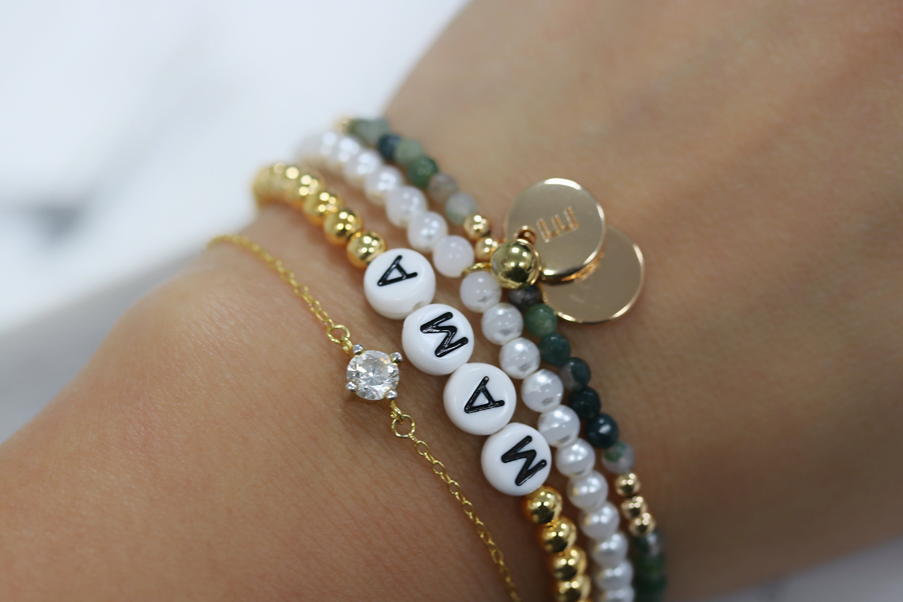 Braccialetto / Perline di argilla / Insegnante / Braccialetto di perline a forma di matita / Ritorno a scuola / Regalo per l'insegnante / Fatto a mano / Regalo - Italia