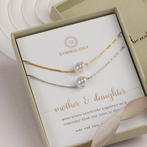 Dainty Baroque pearls Bracelet with Satellite Chain, 925 Silver Pearl Bracelet, Birthday Gift for Mum Daughter, Gold Minimalist Bracelet
