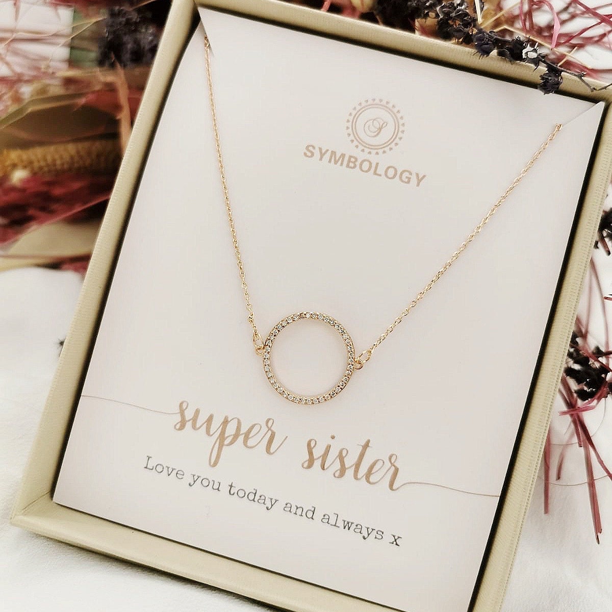 Gold sister jewellery sale