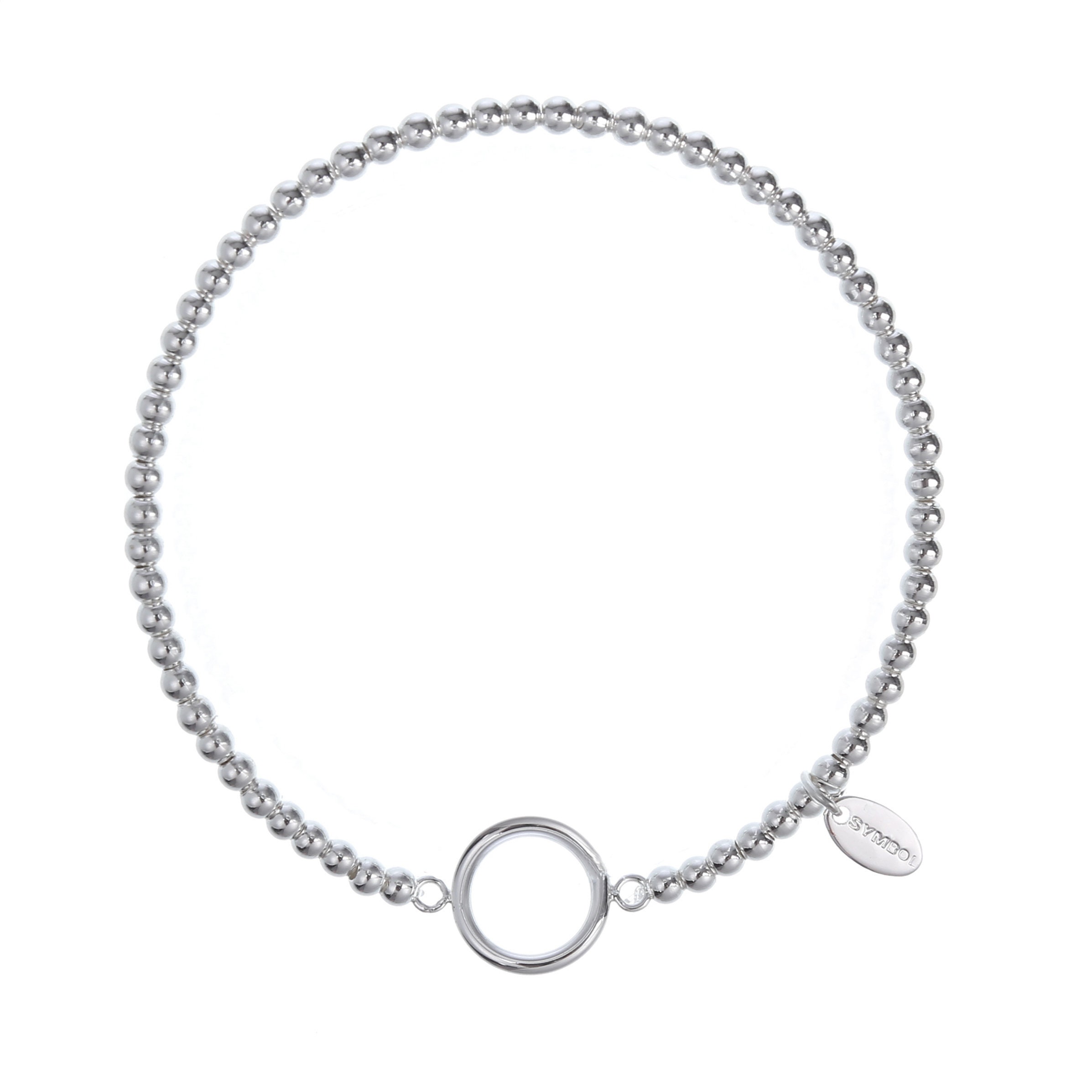 Best Friend Bracelet Friendship Forever Silver Beads Circle Etsy UK