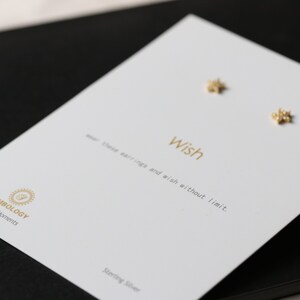 Sterling Silver CZ Pave Star Earrings – Diamanté Studs, Dainty Sparkle Jewelry, Birthday Gift