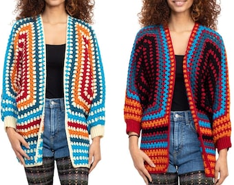 Fiesta Crocheted Cardigan