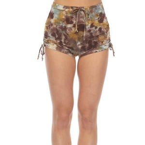 Crumple Tie Dye Shorts