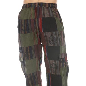 Patchwork Men's Cargo Pants