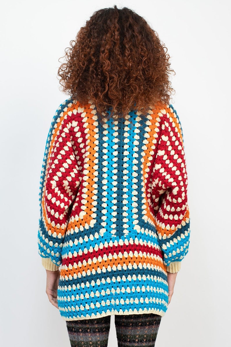 Fiesta Crocheted Cardigan