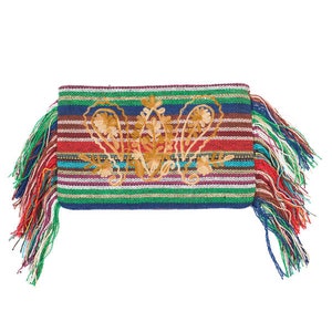 Boho Gheri Fringe Belt Clutch