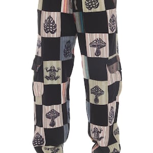 Patchwork Men's Cargo Pants