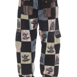 Patchwork Men's Cargo Pants image 5