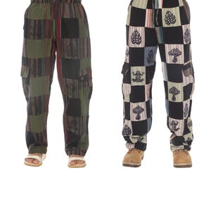 Patchwork Men's Cargo Pants image 2