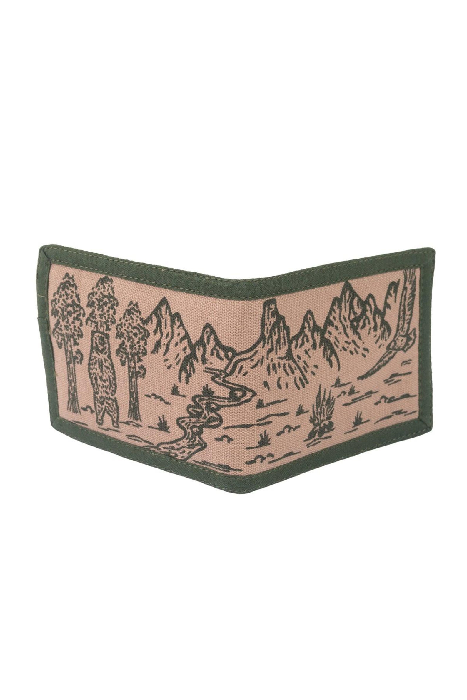 Wilderness Camping Wallet - Etsy