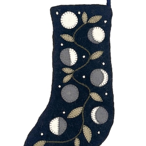 Felt Celestial Holiday Stockings