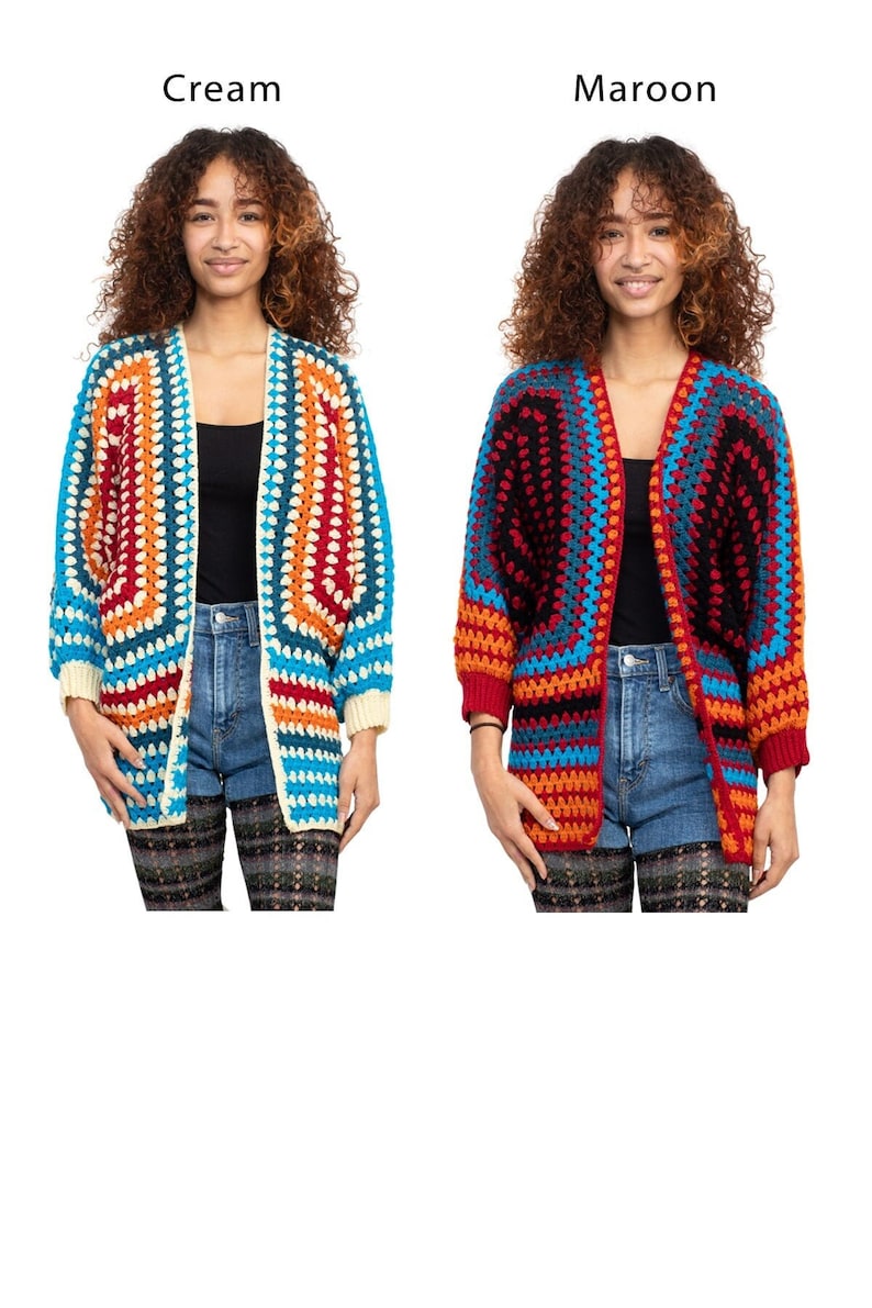 Fiesta Crocheted Cardigan