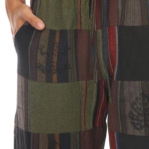 Patchwork Men's Cargo Pants