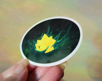 Sticker gevallen ster