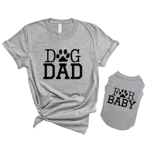 Dog and human matching shirt, Dog Mom, Dog Dad, Fur Baby, Dog Mama, Matching dog and owner clothes, Gift for pet owner, Dog shirts