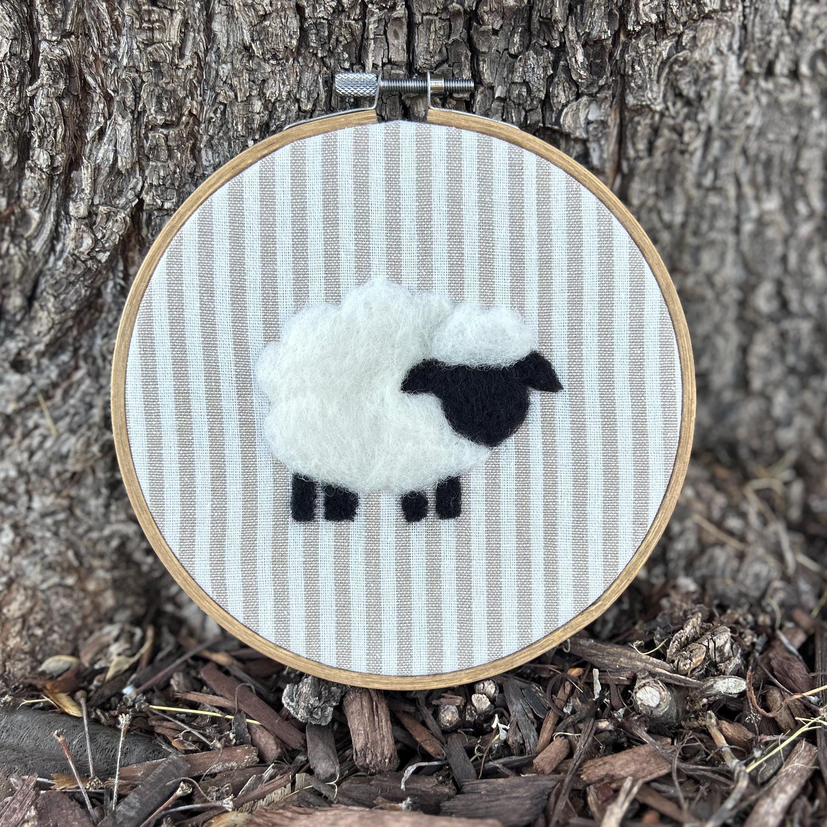 Vintage Lamb Embroidery - Etsy