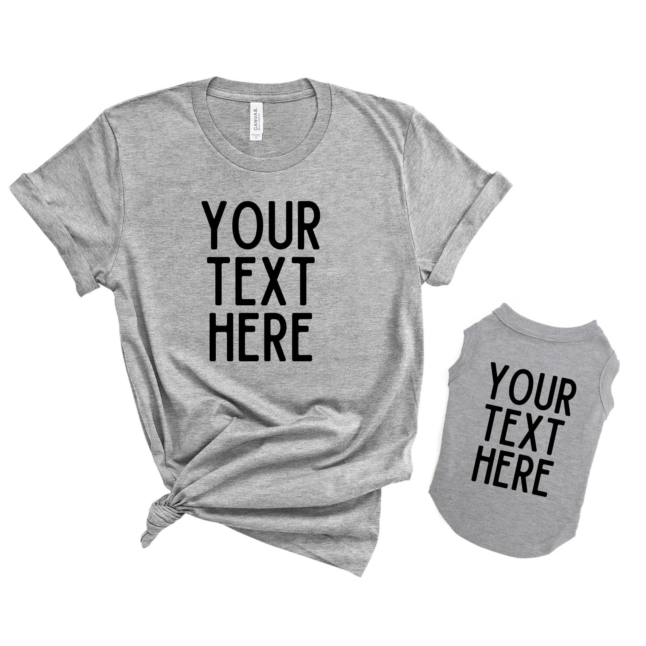 Personalized Matching Dog and Owner Clothes Custom Dog and Etsy — free download