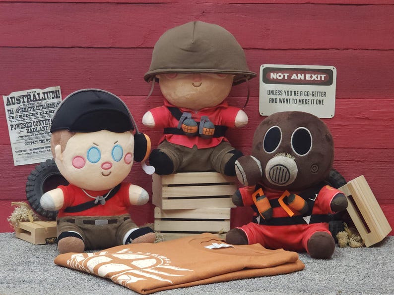 Pyro Doll Team Fortress 2 - Offense Class Bundle - Etsy