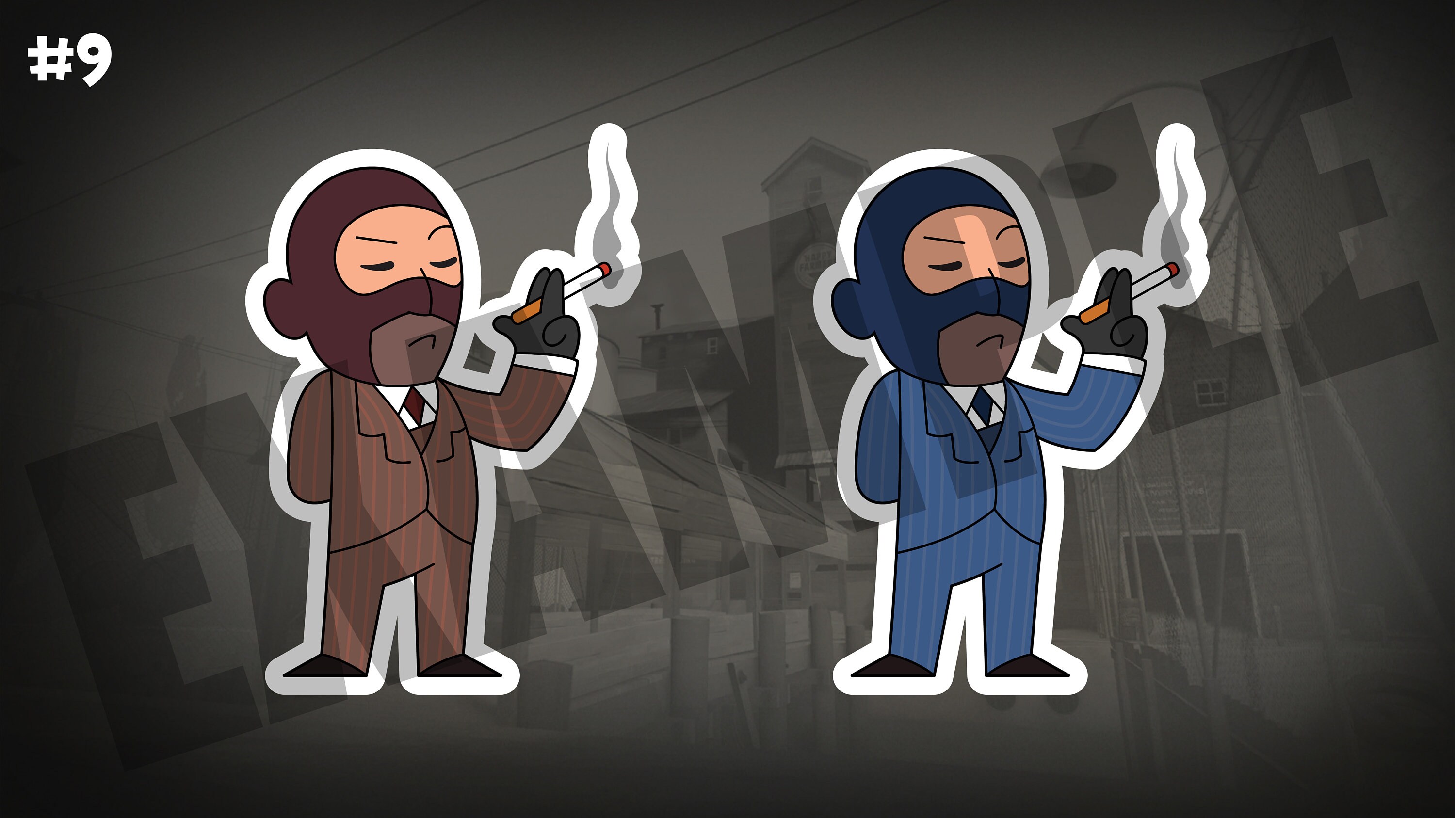 Team Fortress 2 Stickers/Decals Etsy