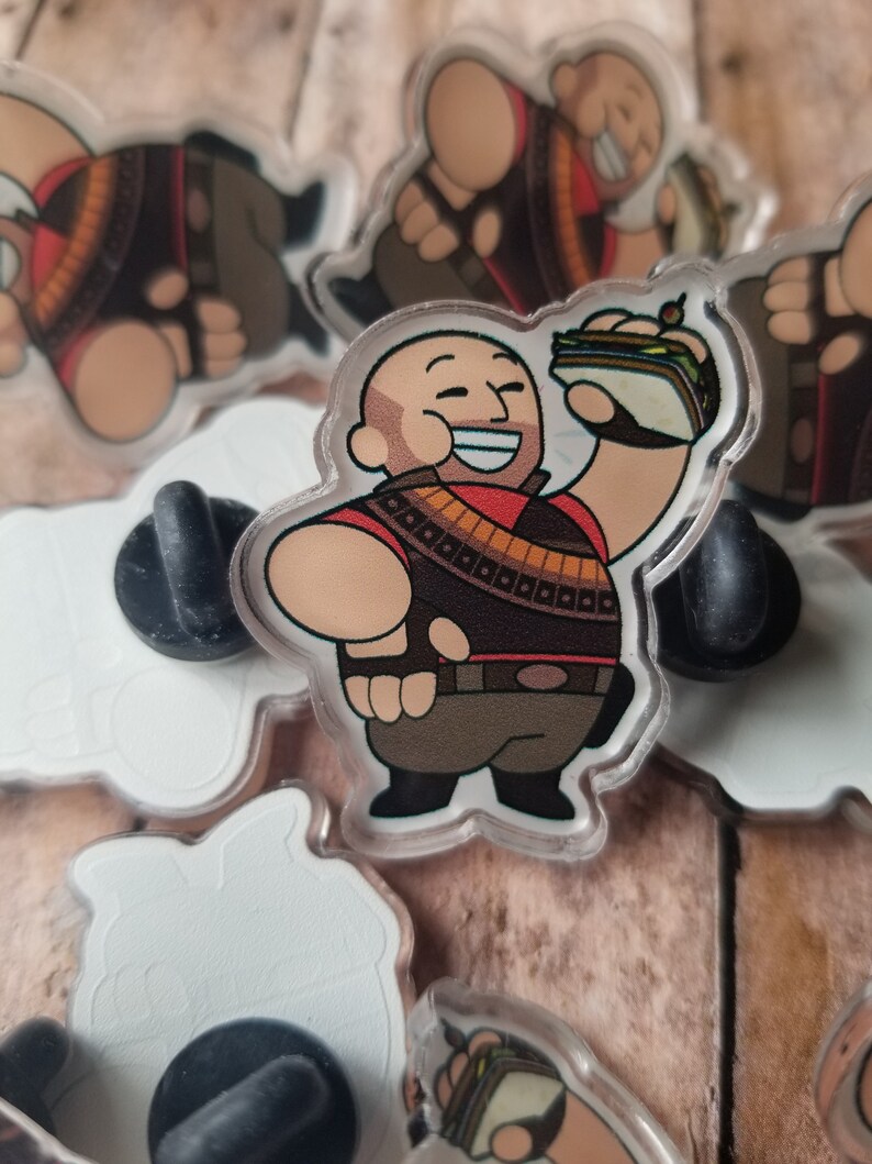 Team Fortress 2 RED Team Acrylic Pins Etsy