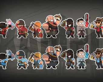 Team Fortress 2 - Stickers/Decals