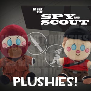 Team Fortress 2 - Spy and Scout Plushie Bundle