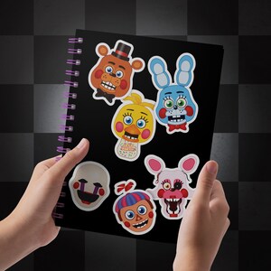 Five Nights at Freddy&#39;s - Toy Animatronics Stickers/Decals