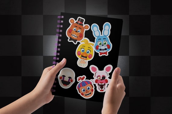 FNAF 2 Withered Animatronic Sticker Pack Sticker for Sale by