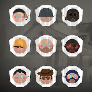 Team Fortress 2 - Masken