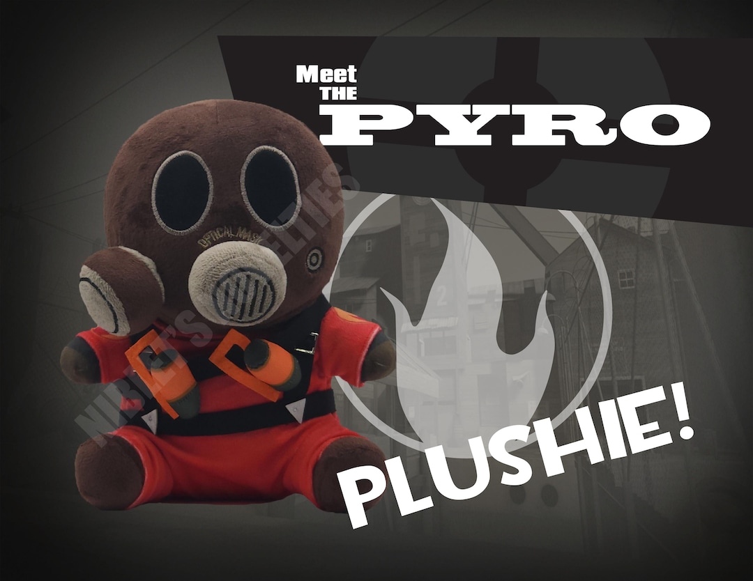 Team Fortress 2 - Pyro Plushie - Etsy Singapore