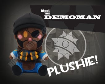 Team Fortress 2 - BLU Demoman plushie