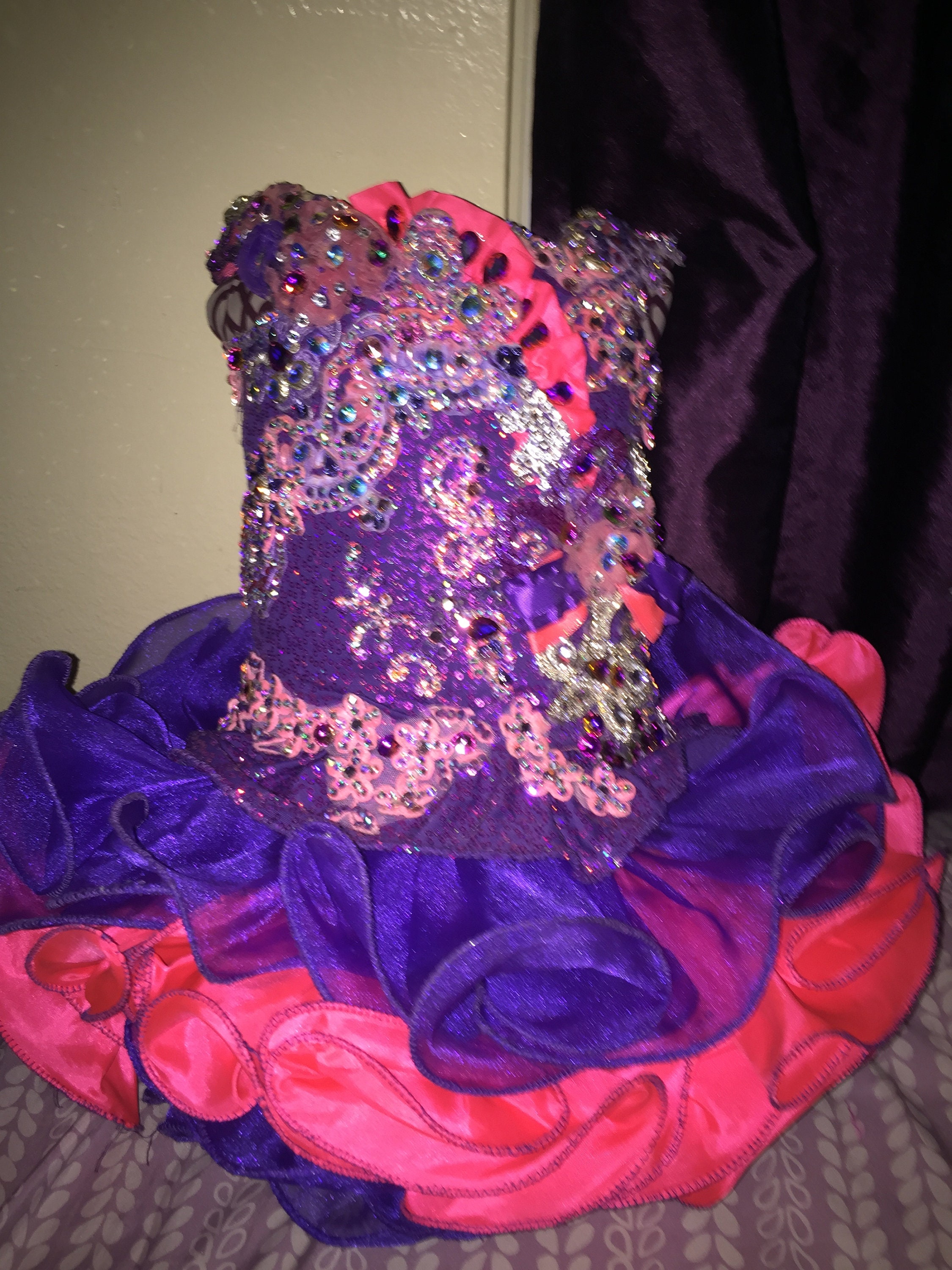 pageant dress shells cheap