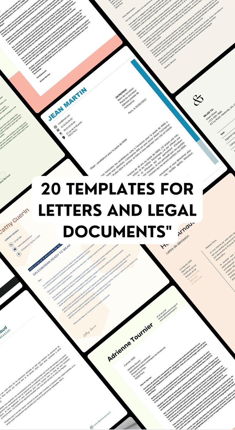 Enhance Your Correspondence With 20 Templates Professional Business