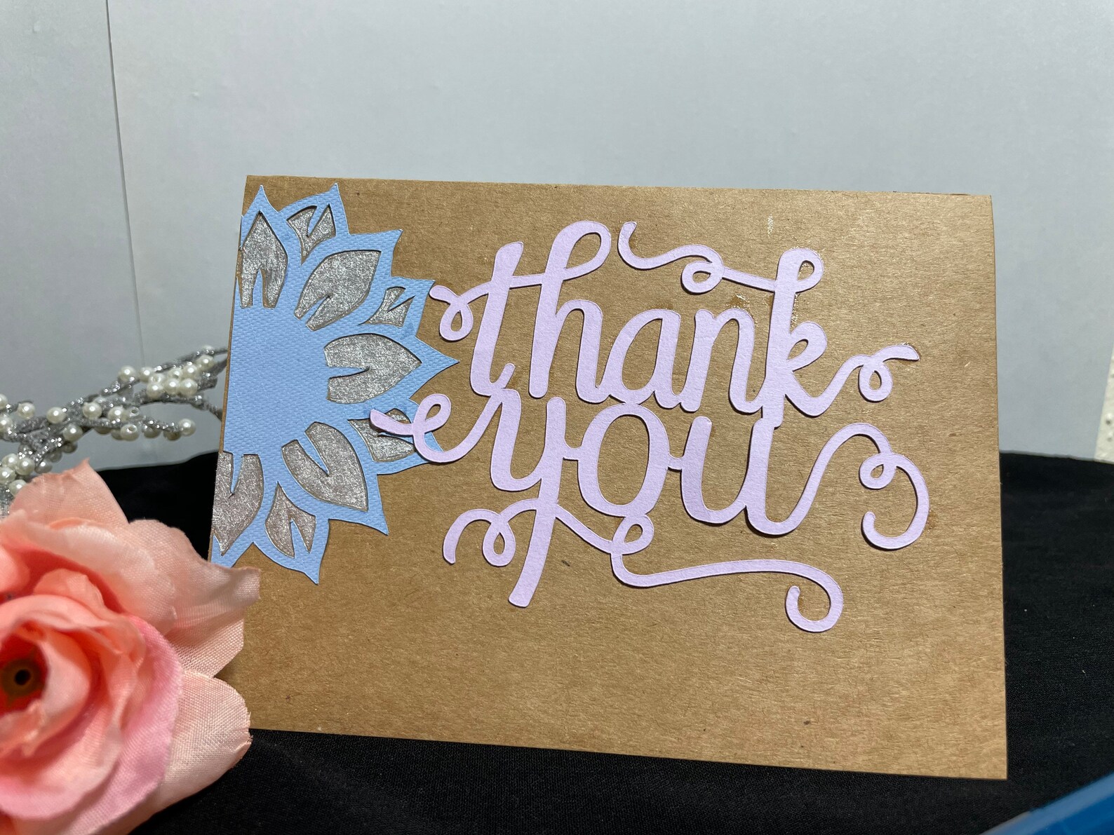 Customizable Thank You card with Envelope | Etsy