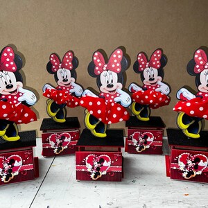 Minnie Mouse Center Pieces - Etsy