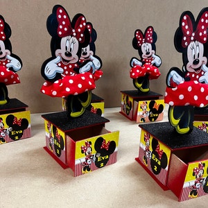 Minnie Mouse Center Pieces - Etsy
